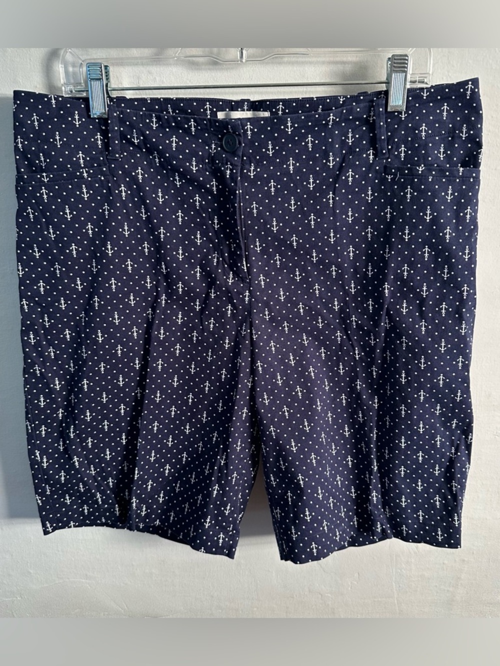 Talbots Nautical Anchor Bermuda Shorts